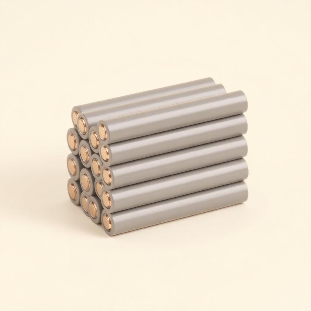 Plain alkaline batteries